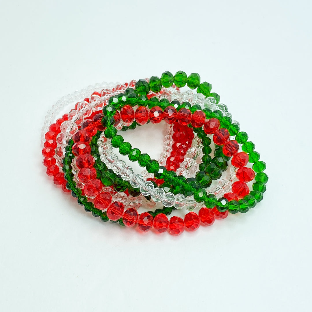 Christmas Stackable Bracelet Set