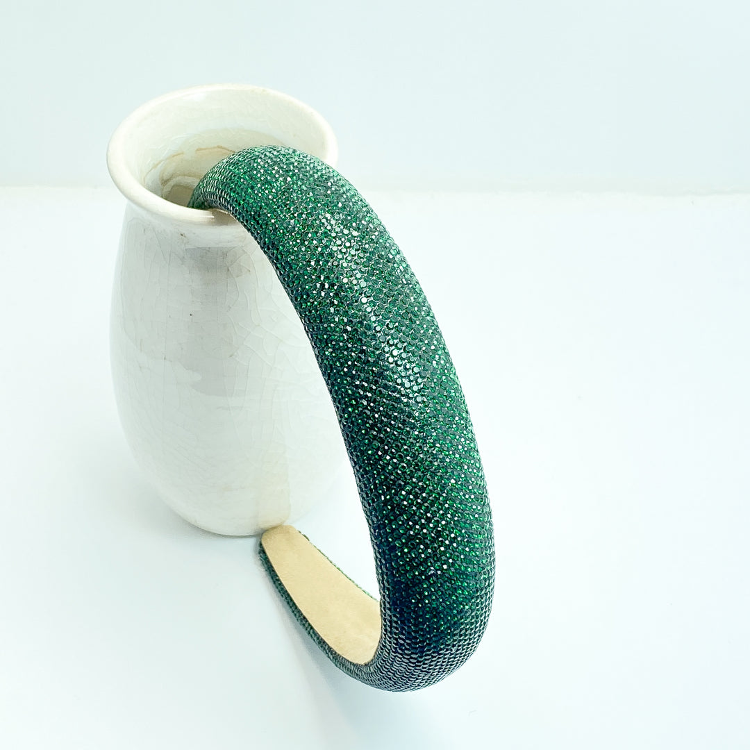 Green Sparkle Headband