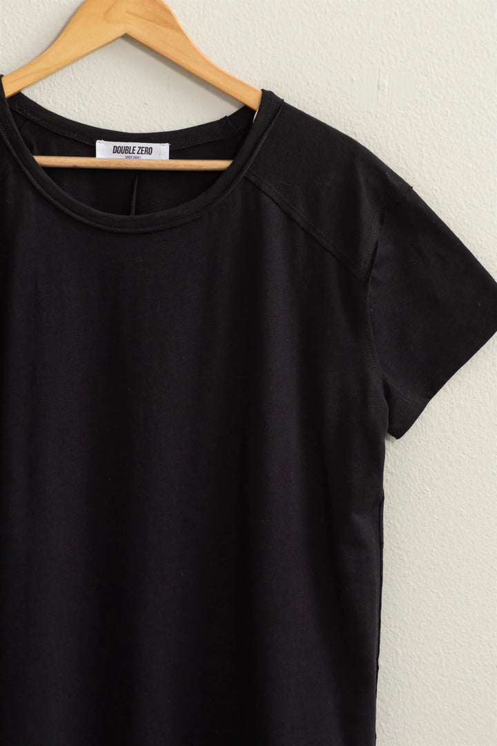 Chic Ease Tee- Black