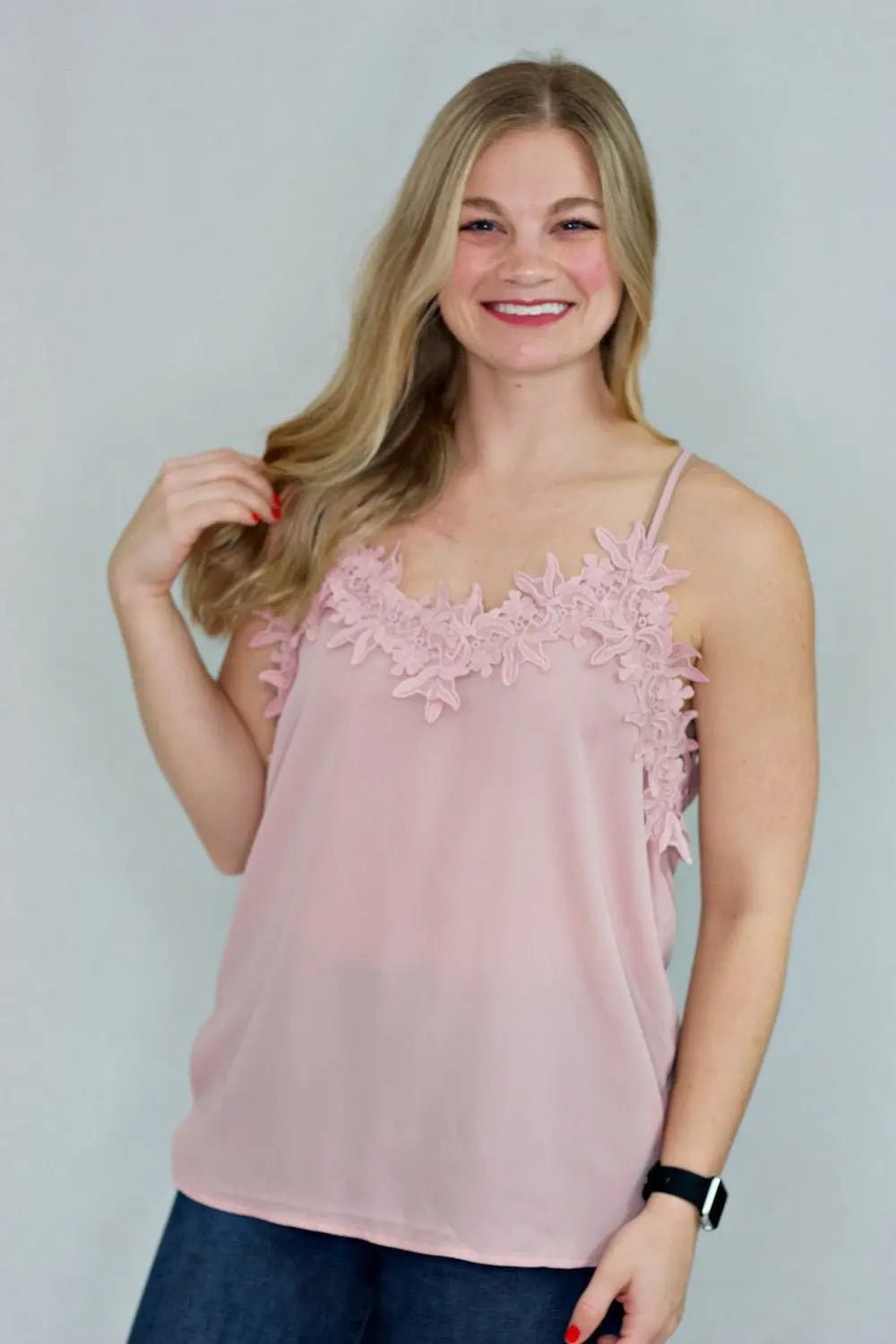 Adoring Love Camisole- Blush – Lucy Doo