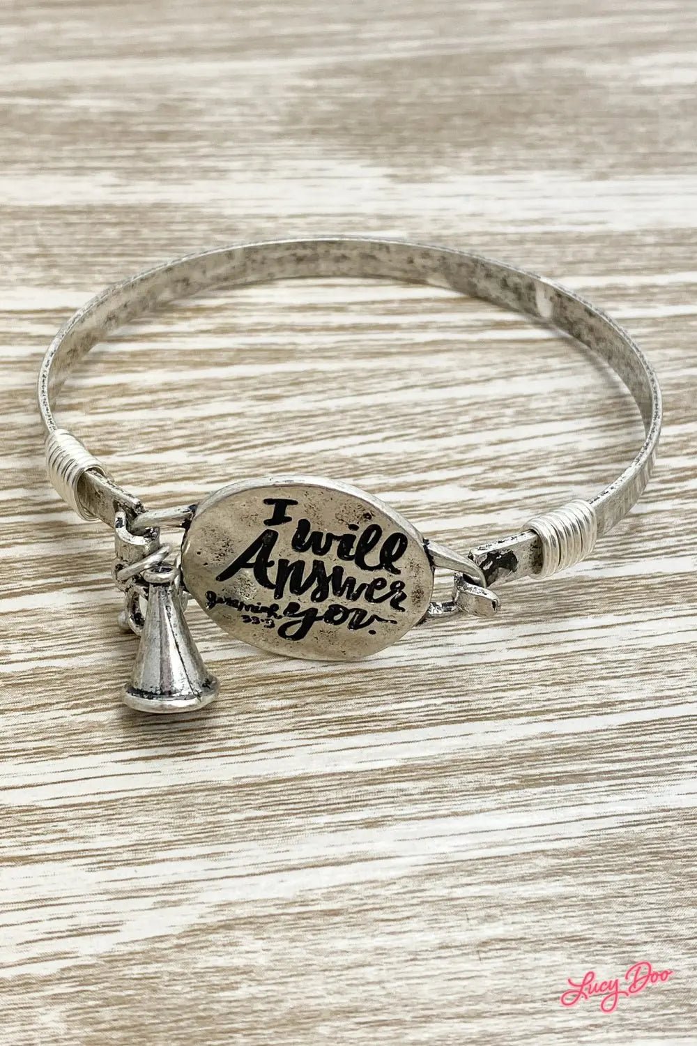 I will Answer You Cuff Bracelet - Lucy Doo