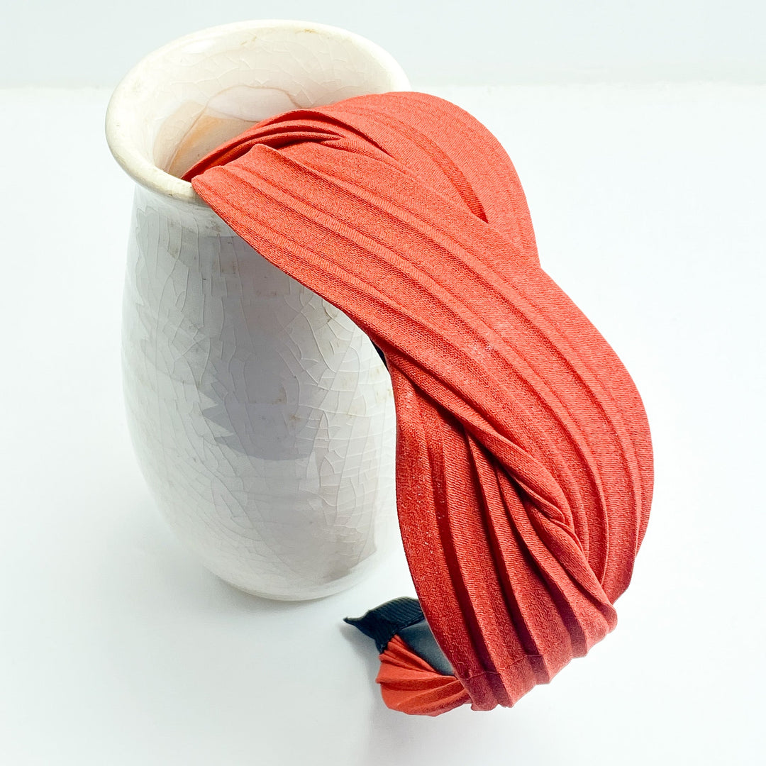 Rust Braided Headband - Lucy Doo