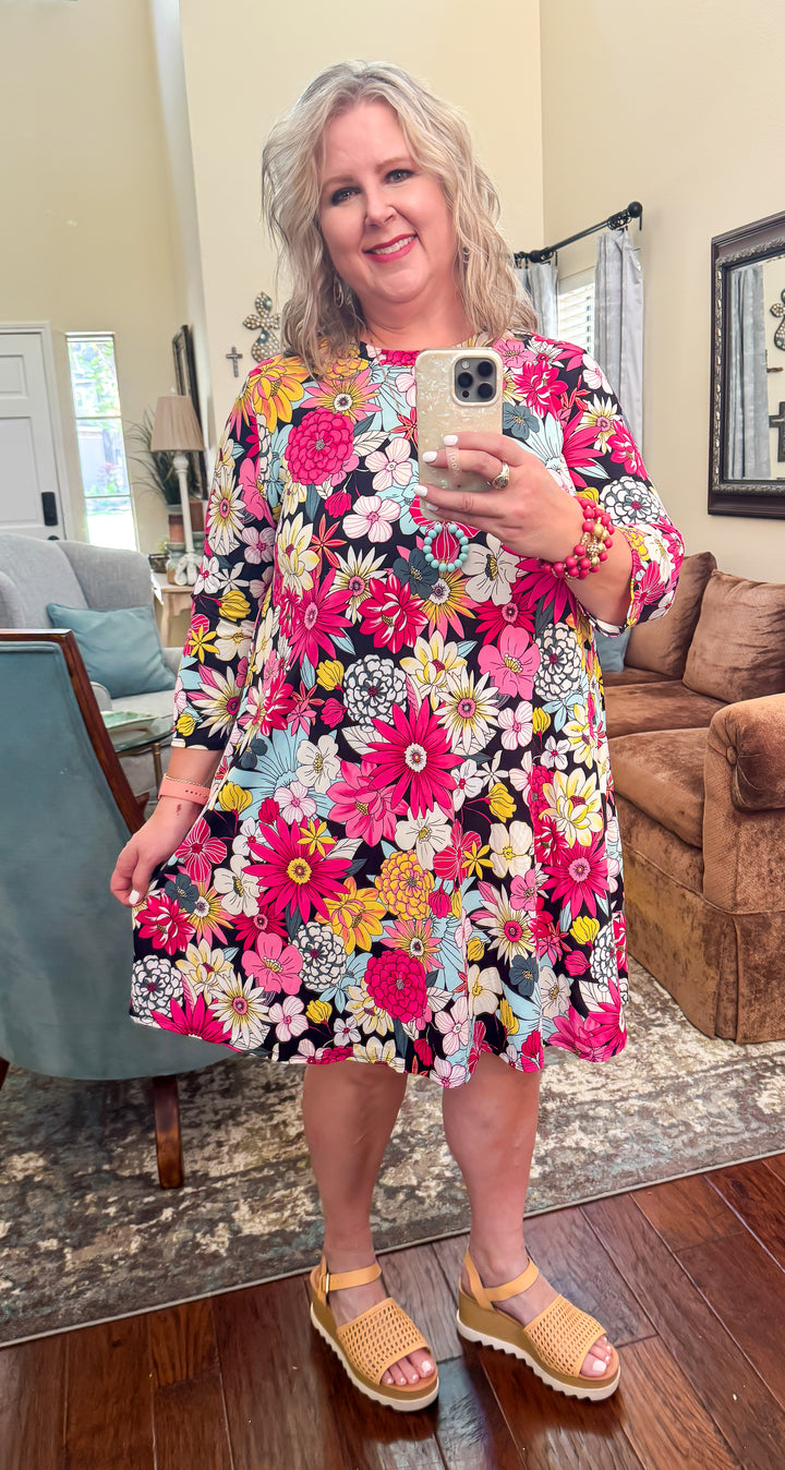 Carefree Petals Dress