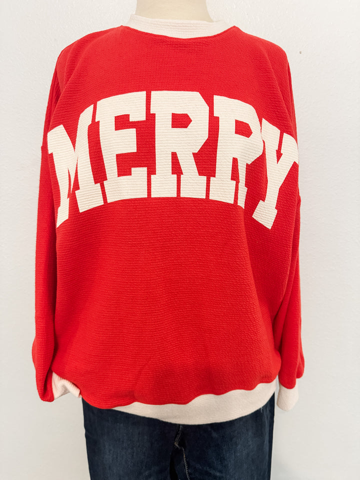 Cheer Bright MERRY Top