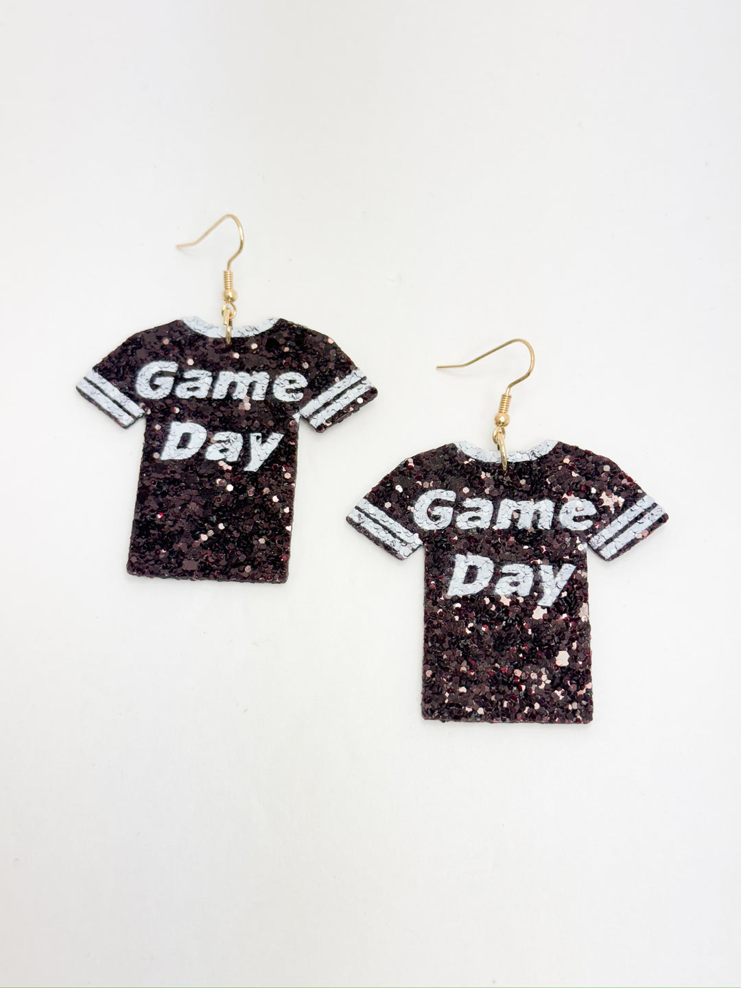 Maroon & White GAME DAY Earrings