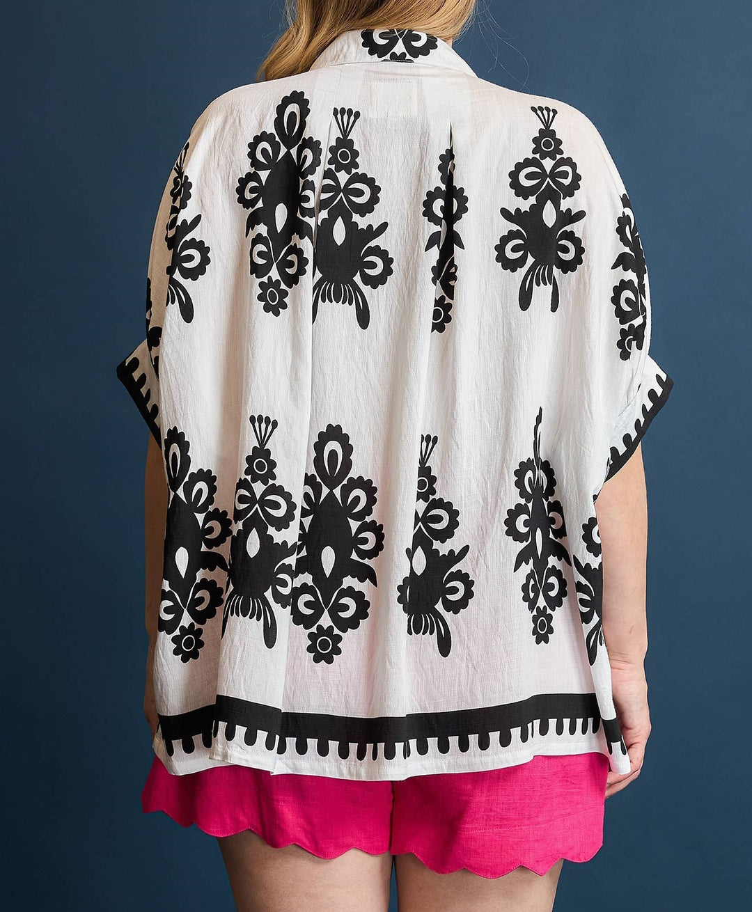 Simply Stunning Black White Top
