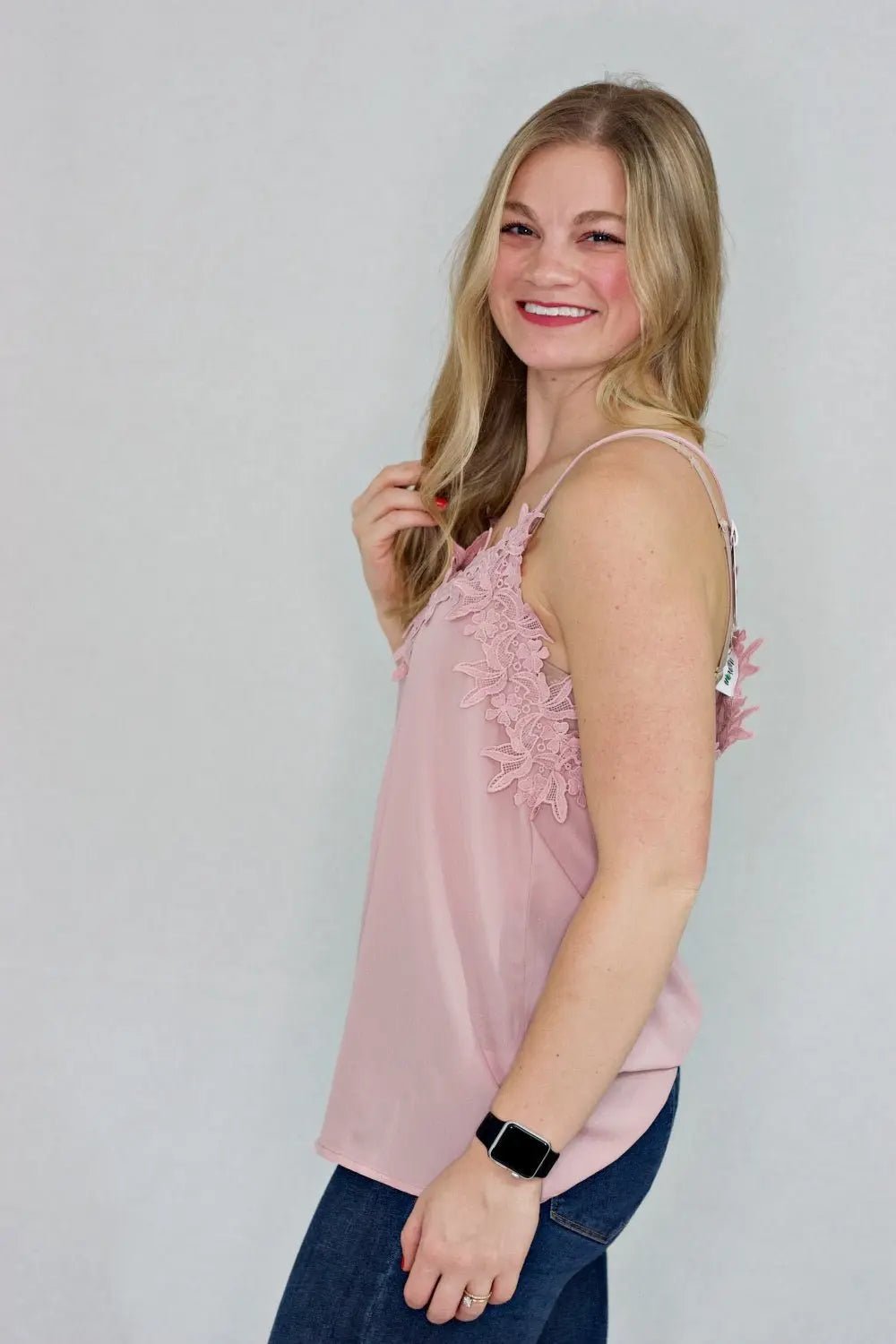 Adoring Love Camisole- Blush - Lucy Doo
