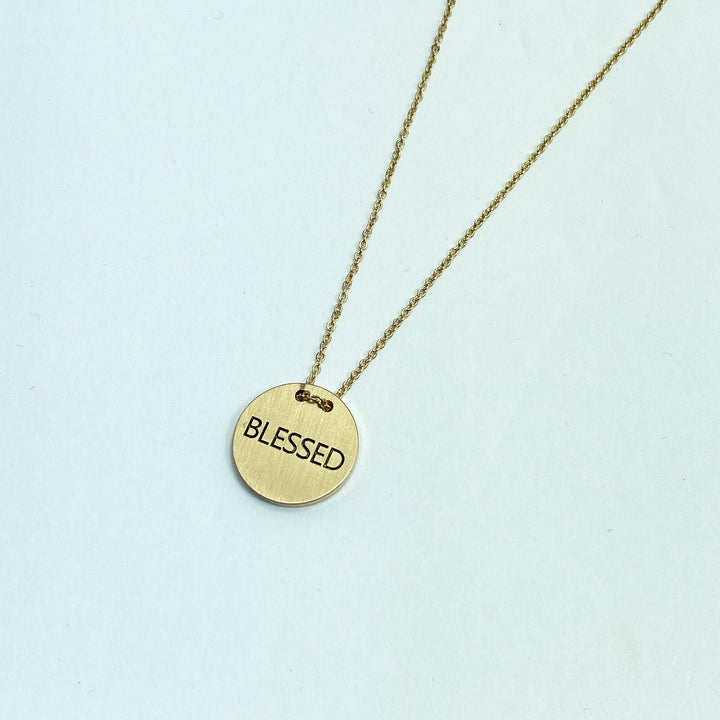 BLESSED Charm Necklace - Lucy Doo