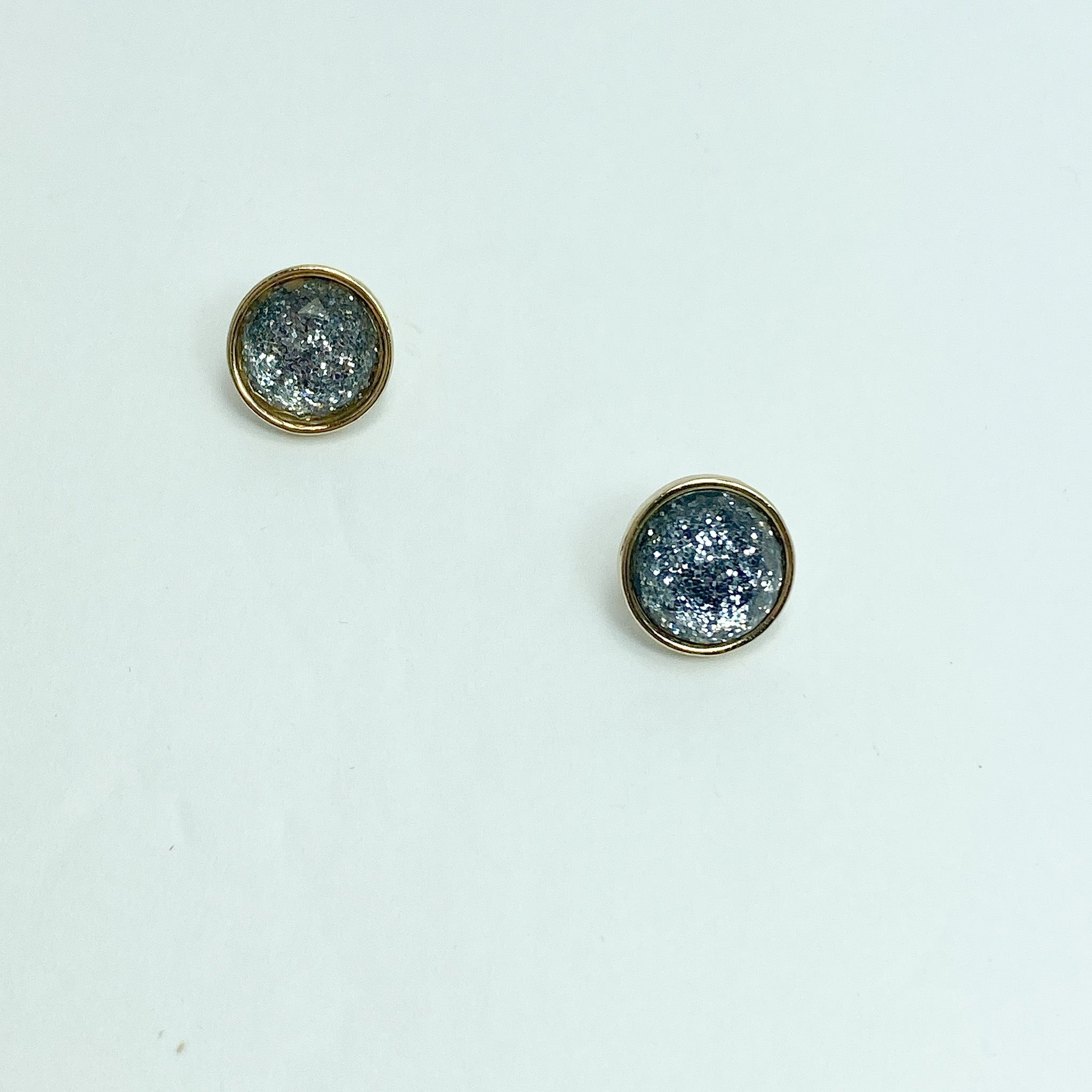 Grey Perinite Stone Earrings by Kista | The Secret Label