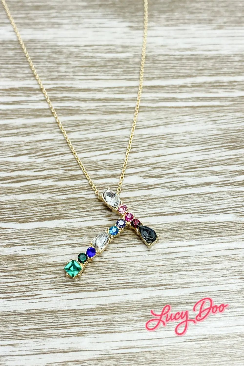 Diamond Initial Necklace/crystal Necklace/initial Pendant/bling/necklace/gold  Initial Letter Necklace/alphabet Charm/gift for Her - Etsy